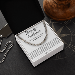 Cuban Link Chain Necklace - Promise Necklace