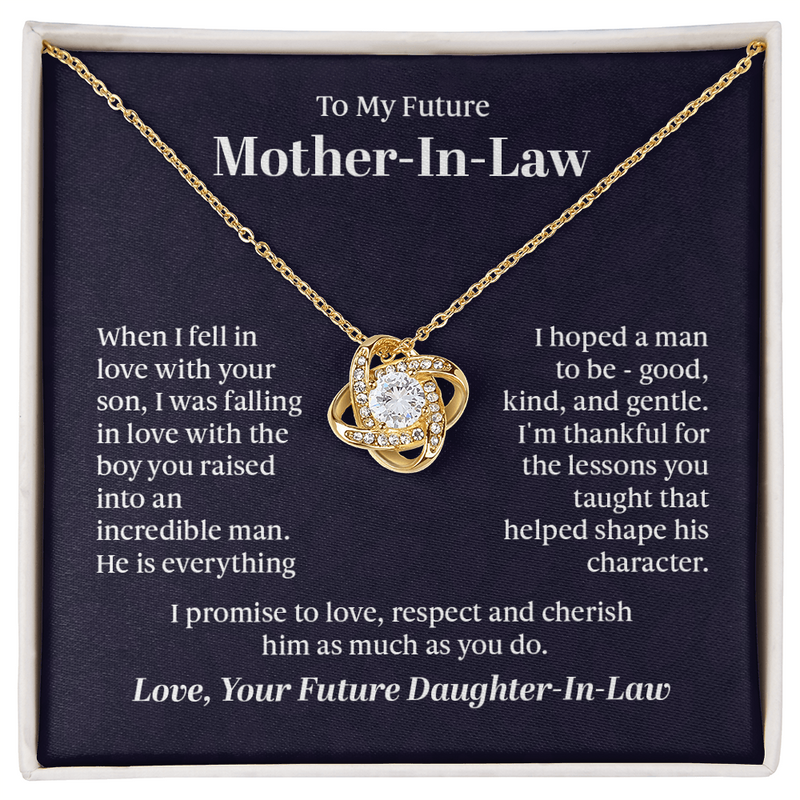 Love Knot Necklace - To My Future Mother-in-Law